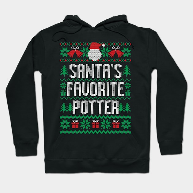 Santa's Favorite Potter Hoodie by Saulene